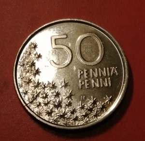 Finlandia * 50 penniä * 1995 * Copp. Nichel * cond. UNC * - Picture 1 of 2