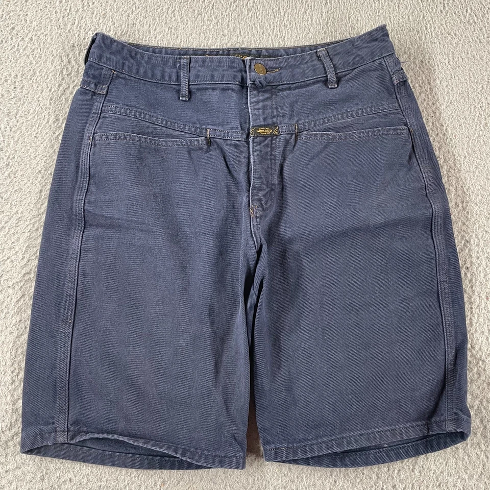 Винтажные женские шорты Marithe Girbaud Francois с высокой талией размер 9/10 подходят 30 дюймов США - Изображение 1 из 4