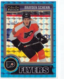 2014-15 O-Pee-Chee Platinum Blue Cubes #7 Brayden Schenn /65 - Picture 1 of 2