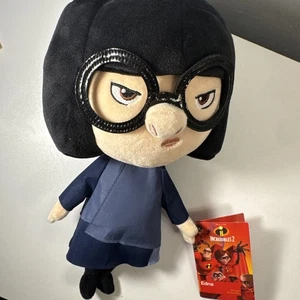 Disney Parks Pixar Edna Mode Plush Doll 12" The Incredibles 2 - Picture 1 of 8