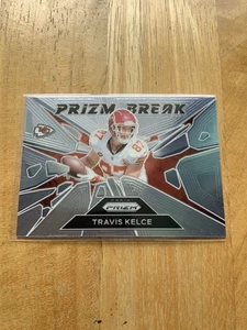 TRAVIS KELCE 2024 PANINI PRIZM #1 PRIZM BREAK - CHIEFS - Picture 1 of 2