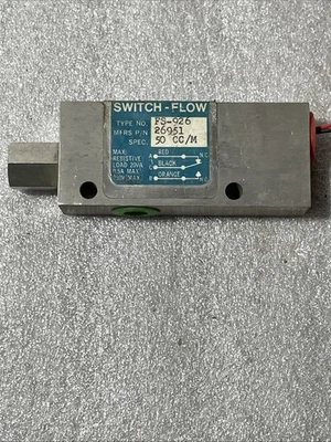 Flow switch FS-925 SS 26926 0.10 GPM GEMS Unused - Image 1 of 4