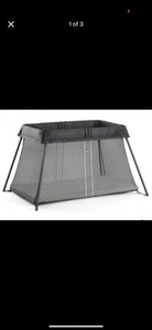 BabyBjörn Travel Crib Light - Black - Picture 1 of 2