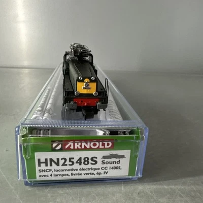 Loco électrique CC 14005, 4 phares, Sncf, Ep IV digital son - ARNOLD HN2548S - Photo 1/4
