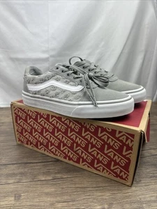 Vans Ward Chenille Drizzle Skate Shoes Size Women’s 7 Grey Deluxe Comfort - Picture 1 of 5