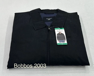 Dockers Men's Water-Resistant Full Zip Jacket, Black, Size XL - Image 1 of 4
