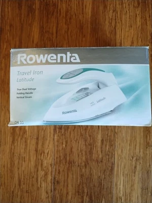 Rowenta паровой утюг DA3519054200 компактный дорожный шнур двойного напряжения 8 футов - Изображение 1 из 4