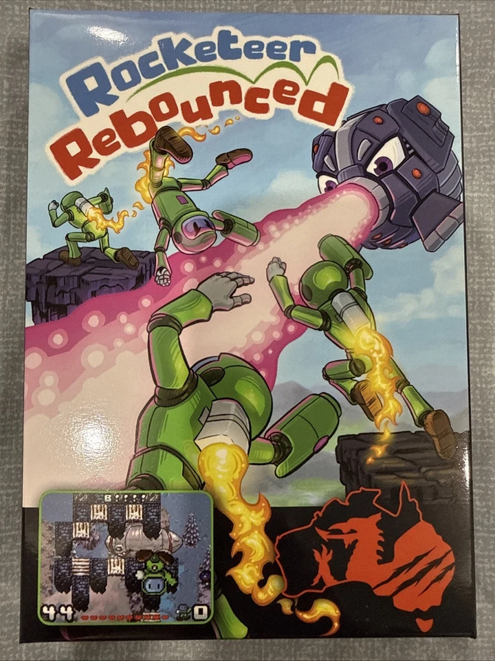 Atari Jaguar Rocketeer Rebounced New Cartridge Original Authentic Complete CIB - Image 1 of 3