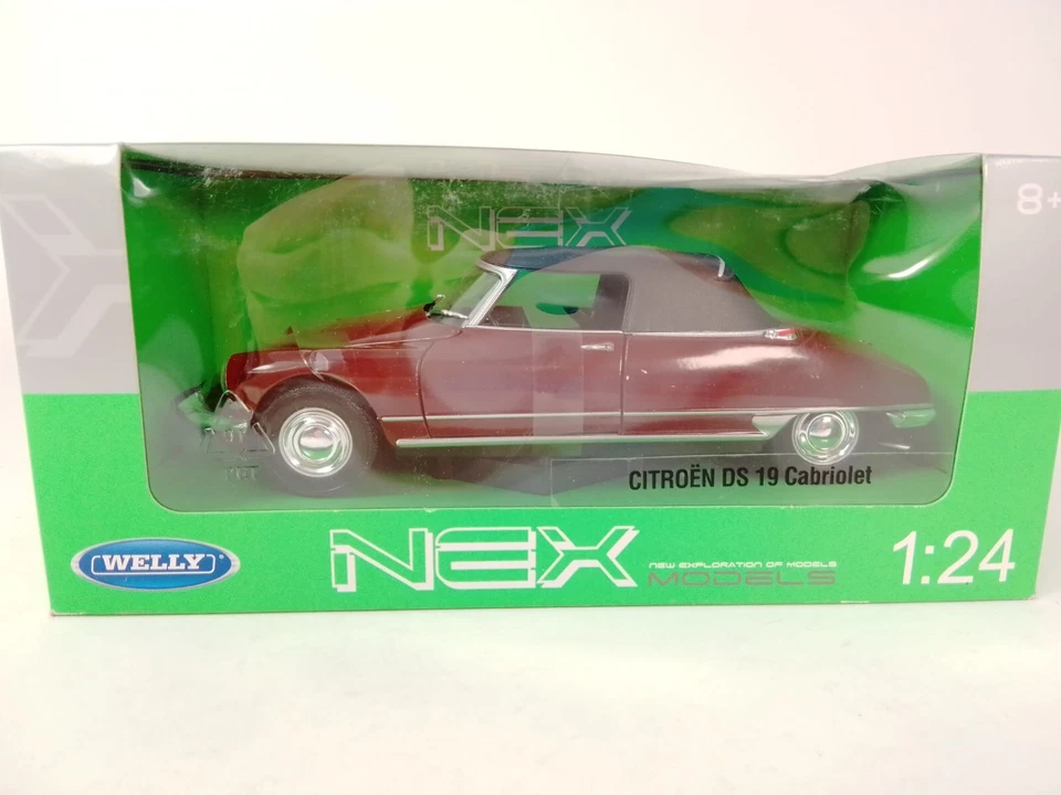 Welly Citroen DS 19 Cabriolet 1965 1/24 22506PR - Immagine 1 di 3