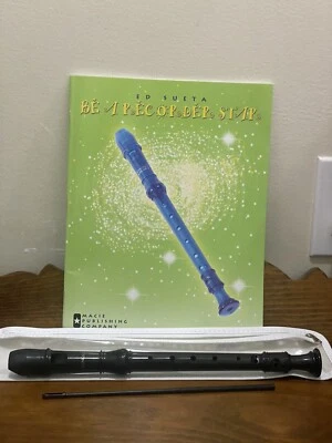 Kingsley Kolors儿童学习长笛带盒、清洁剂和书籍 — 第 1/4 张图片