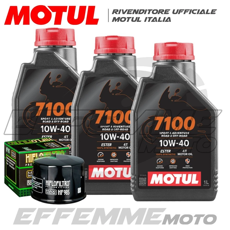 Tagliando Yamaha T-max 500 /tmax 500 ABS 2001-2012 (3 Motul 5100 10w40 Filtro)