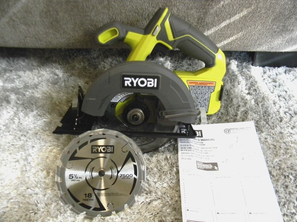 NEW RYOBI ONE+ 18V 5-1/2" 18Volt Cordless Circular Saw PCL500B - Image 1 of 1
