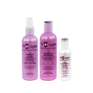Acondicionador de cabello Aphogee 8 oz + hidratante 8 oz + tratamiento de dos pasos 4 oz conjunto - Imagen 1 de 1