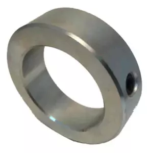 1 1/4" Zinc Solid Set Collar 2" OD - Picture 1 of 4
