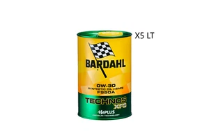 5 LT BARDAHL TECHNOS XFS F950A 0W30 OLIO MOTORE FULLERENE POLAR C2 FIAT GS1 DS1 - Foto 1 di 3
