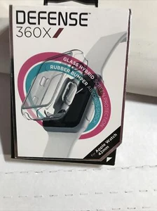 🍁 Doria Defense 360X Bumper For Apple Watch 42mm - Clear - Picture 1 of 4