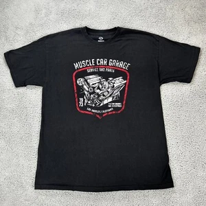 Muscle Car Garage Shirt Tee T-Shirt Los Angeles 1973 XL Extra Large Unisex - Picture 1 of 8