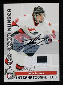 2006 In the Game-Used International Ice Signature Series /10 John Tavares Auto