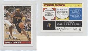 2005-06 Topps Bazooka Minis Stephen Jackson #56