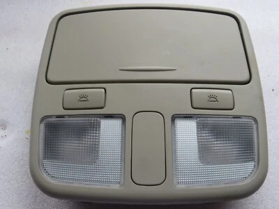 08 HYUNDAI SONATA OVERHEAD CONSOLE DOME LIGHT BEIGE - Image 1 of 4