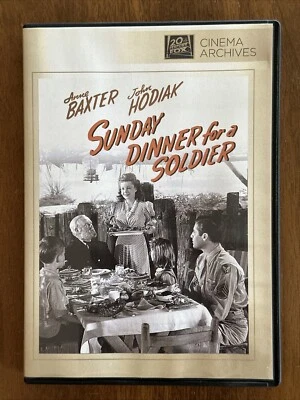 Sunday Dinner For A Soldier [1944] (DVD, 2012, B&W) Anne Baxter, John Hodiak - Image 1 of 3