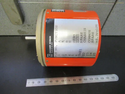 LITTON SHAFT ENCODER [bent bottom] AS PICTURED &5k-ft-70 - Image 1 of 4
