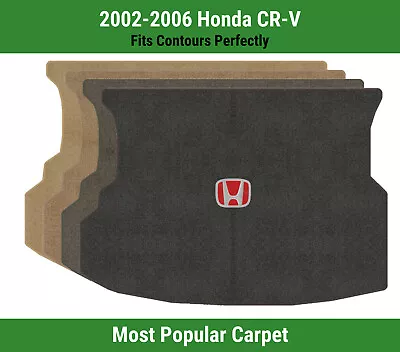Alfombra de carga Lloyd Ultimat para Honda CR-V '02-06 con logotipo Honda H rojo sobre negro Foto 1 de 4