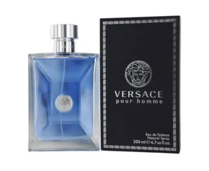 Versace Pour Homme 200ml Mens EDT 100% Genuine Brand New - Picture 1 of 3