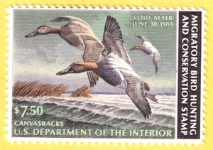 jis36 US STAMP SC# RW49 $7.50 1982 **MINT NH 1473 - Picture 1 of 2