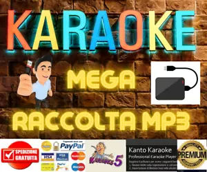 MEGA RACCOLTA 40 MILA BASI MP3 PROFESSIONALI CON CORI SU HARD DISK + SANREMO 25 - Zdjęcie 1 z 1