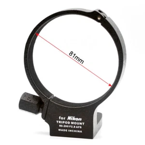 Lens holder tripod ring  accessories suitable for Nikon AF-S 80-200mm F/2.8D - Picture 1 of 10