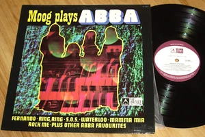 MOOG PLAYS ABBA *OZ 1st Press LP ' MOOG PLAYS ABBA ' 1976 EXC - Picture 1 of 2