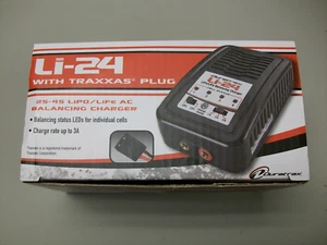 Li-24 2s-4s balancing LiPo/LiFe AC battery charger EC3 charging connector. - Picture 1 of 8