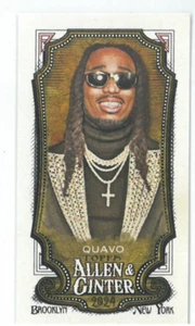 Topps Allen & Ginter #241 Quavo Mini A&G Back 2024 - Imagen 1 de 2
