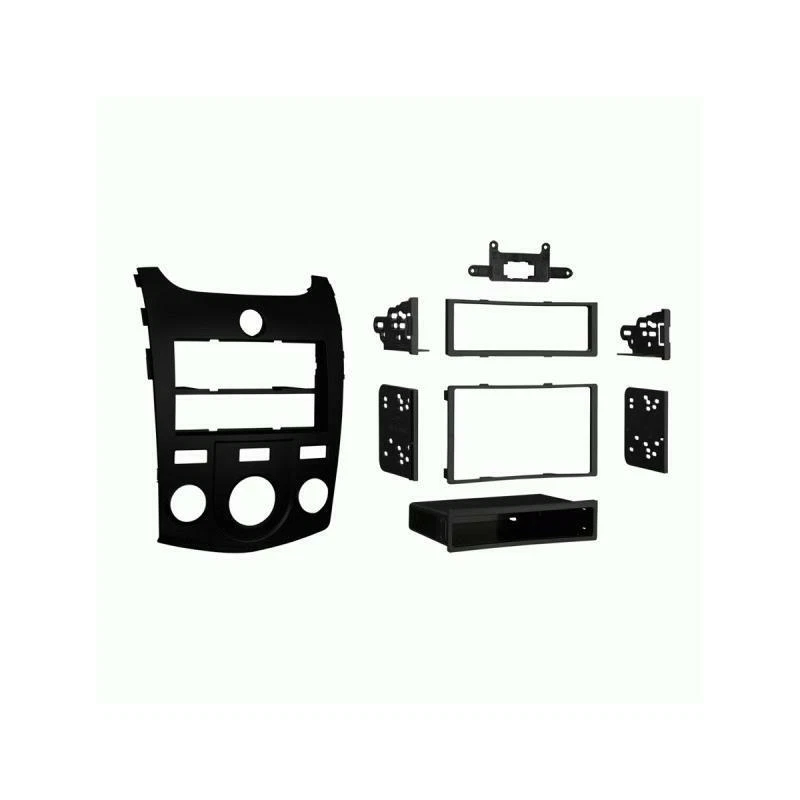 Metra 99-7338B Matte Black Single/Double DIN Dash Kit for Select 10-13 Kia Forte - Image 1 of 1
