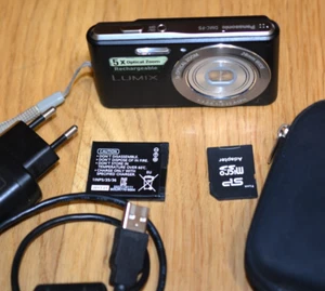 Digicam Panasonic Digitalkamera Lumix DMC-F5 14.1MP schwarz getestet - Bild 1 von 11