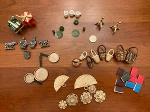 Vintage Household & Kitchen Accessories Lot 1:12 Dollhouse Miniature 40 Items - Picture 1 of 12