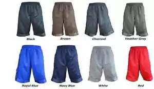 Pantalones Cortos de Baloncesto PRO CLUB Malla Pesada TALLAS DISPONIBLES (L y XL) - Imagen 1 de 14