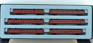 Marklin 87847 Pennsylvania Railroad Passenger Car Set Z Scale - Picture 1 of 7