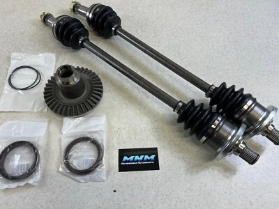 08-10 Arctic Cat Prowler 700 XT -Rear Driveshaft Axles / Differential Gear KIT Foto 1 de 4