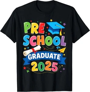 Preschool Graduation 2025 Pre-k Graduate T-Shirt - Picture 1 of 4