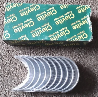 Austin Morris Leyland 1.7 2.0 O Series Engine Main Bearings 0.010 MBS51655AL  - Image 1 of 2