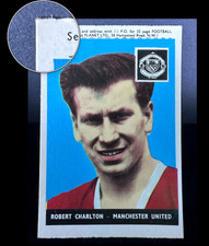 1958 A&BC Footballers Planet Ltd #3 Bobby Charlton RC Rookie Man UTD - garno PSA