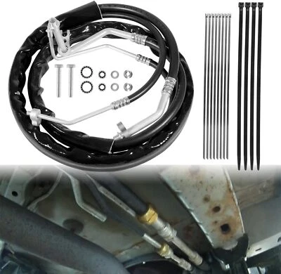 Rear Air Conditioning Hose Set For Dodge Grand Caravan Chrysler 2012-2019 C68100 - Image 1 of 4