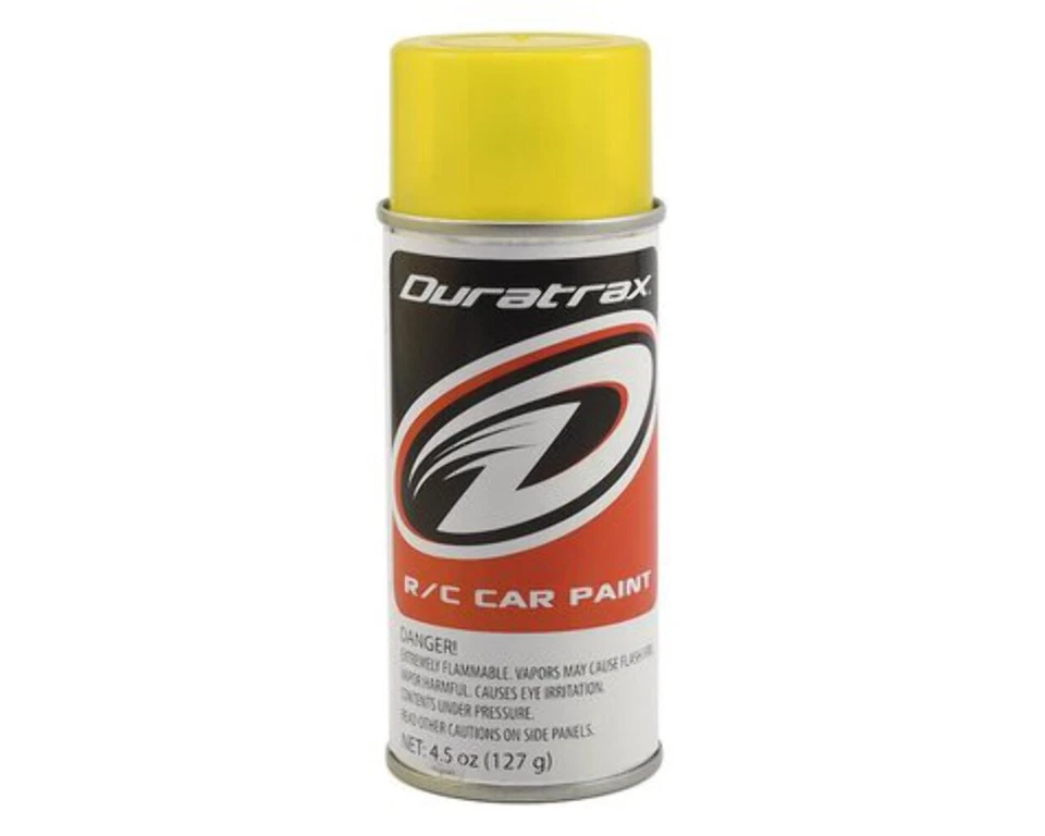 Duratrax DTXR4257 Polycarb Spray Mellow Yellow 4.5 oz - Image 1 of 1