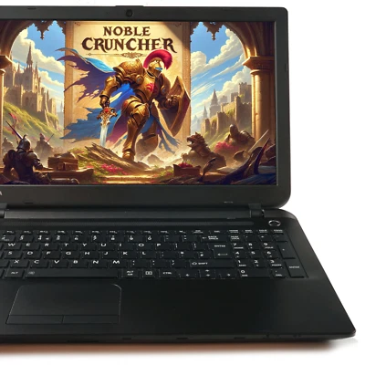 Cheap Toshiba Laptop, Intel Prccessor, 8GB RAM, 128GB SSD, 15.6" HD+, Win10 - Image 1 of 4