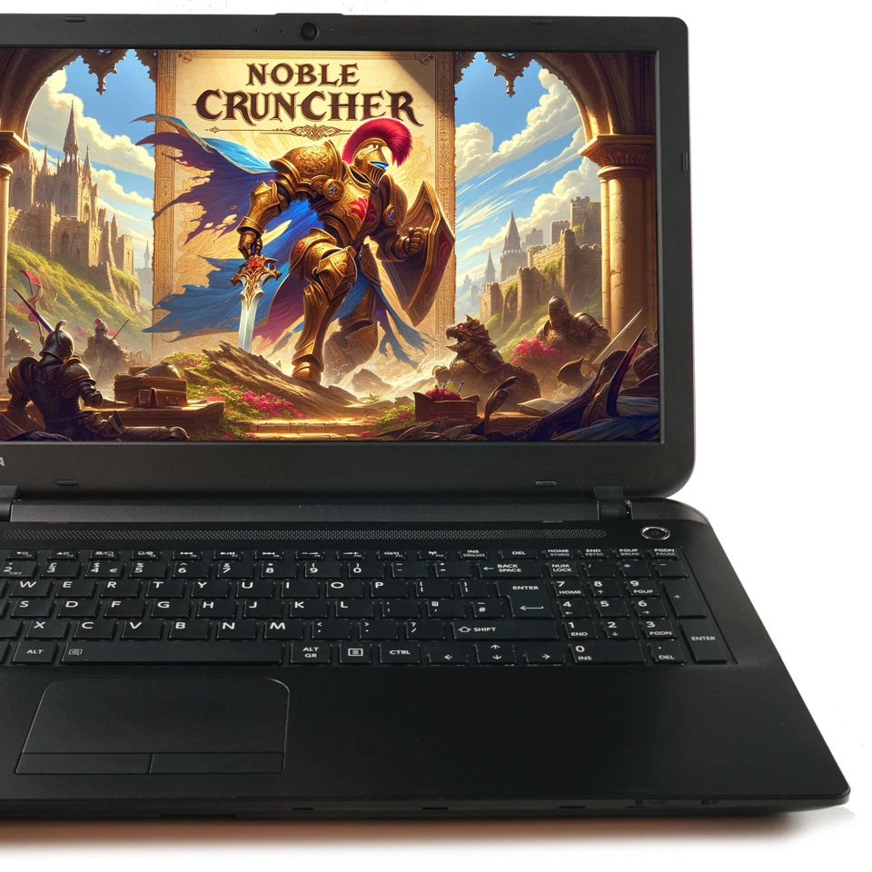 Cheap Toshiba Laptop, Intel Prccessor, 8GB RAM, 128GB SSD, 15.6" HD+, Win10 - Image 1 of 4