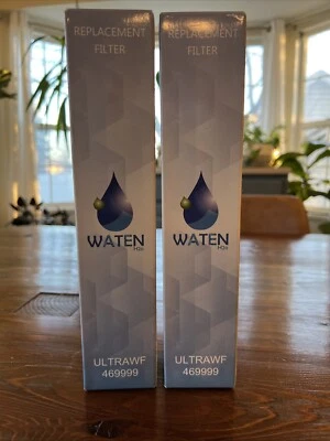2 Pack Waten H20 Replacement Water Filter - ULTRAWF 469999 WF3CB  - Image 1 of 4