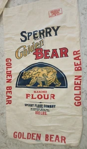 5 sacchi da forno vintage General Mills usati, 4 farine, 1 orzo di Vallejo, CA - Foto 1 di 18