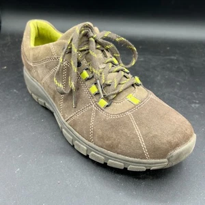 Women's 8.5 Clarks "In Motion" Brown Suede Lace-Up Running/Athletic Shoes  [S20] - Picture 1 of 8
